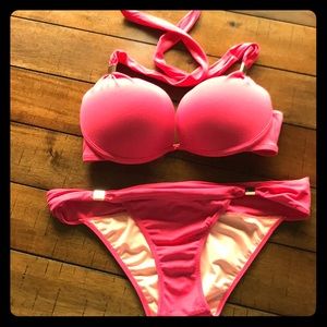 VS Push-up Bikini Top and Cheeky Bottom Bundle